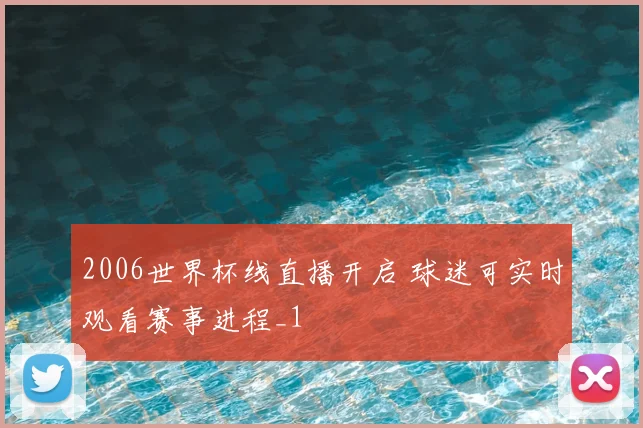 2006世界杯线直播开启 球迷可实时观看赛事进程_1
